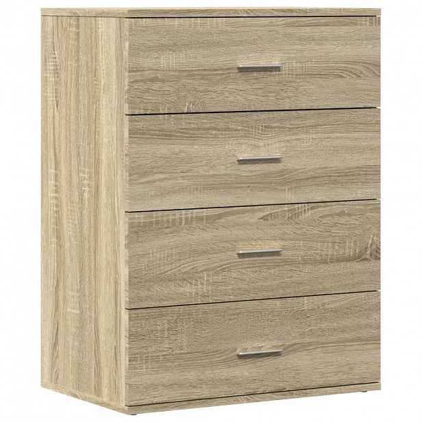 vidaXL Příborník dub sonoma 60 x 39 x 80 cm kompozitní dřevo