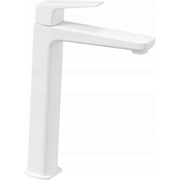 Deante Vysoká umyvadlová baterie Blur mosazná, bianco, 290 mm