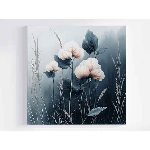 Obraz Na Plátně Canvas Příroda Louka Květiny Vegetace Ombre 50x50