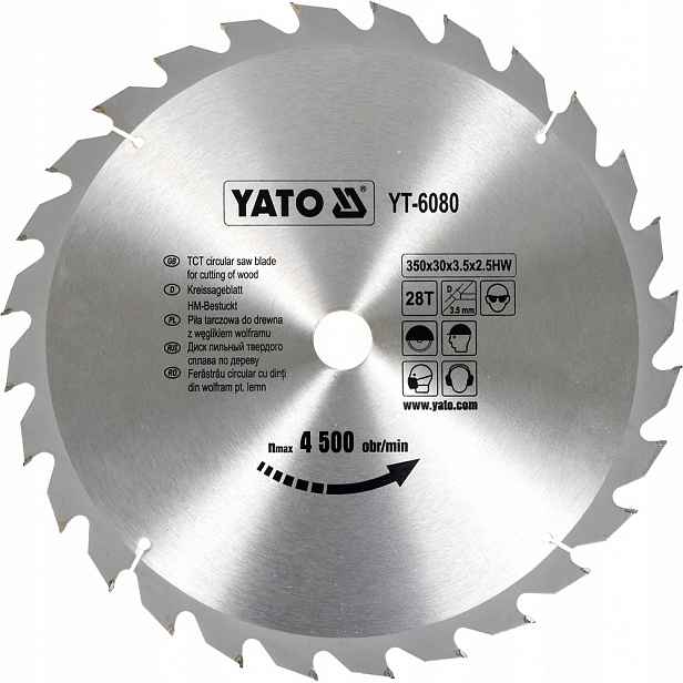 Vidiový Kotouč 350X28TX30 MM