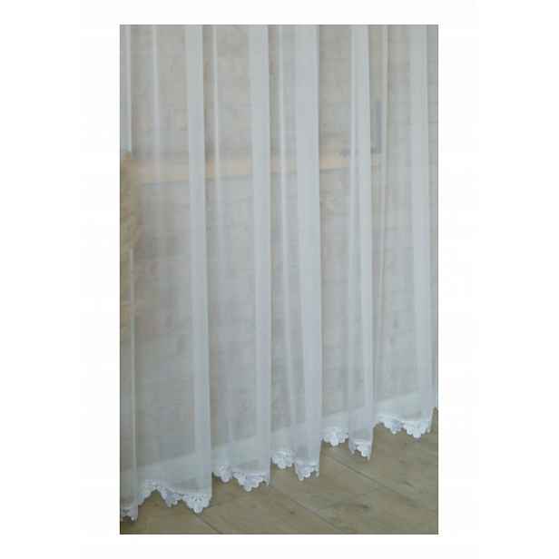 Záclona 500x200 balkon, guipure, 8 cm zvonek