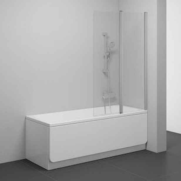 Vanová zástěna Ravak Chrome 150x100 cm Satin 7QRA0U00Z1