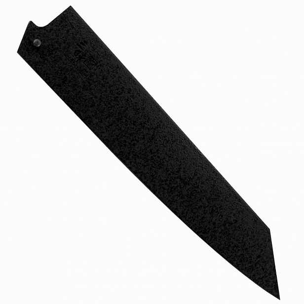 Dřevěná Saya Black chránička na nůž Kiritsuke Gyuto 23 cm