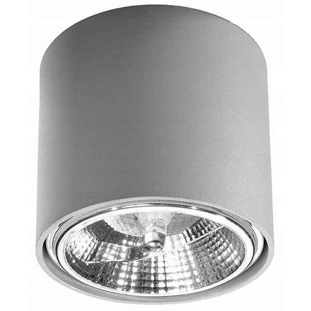 Šedý stropní svítidlo Tiube SL.0696 Sollux lighting