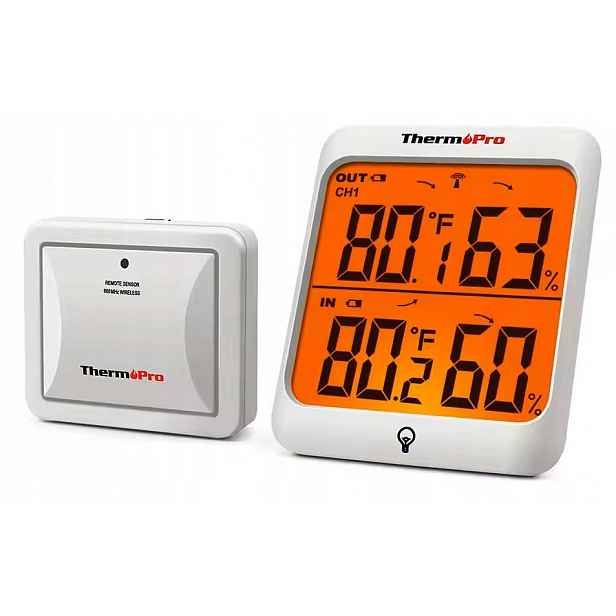 Teploměr Monitor teploty Vlhkoměr Venkovní senzor ThermoPro TP-63