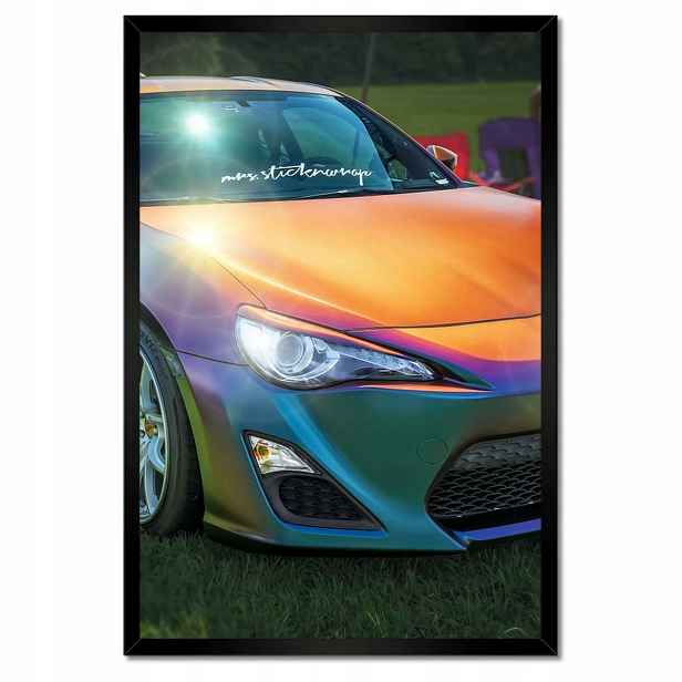 Plakáty v rámu 40x60 Customové auto