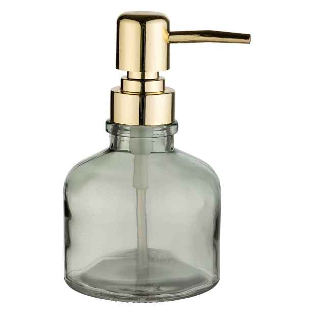 Skleněný dávkovač mýdla v mentolové barvě 200 ml Atessa – Wenko
