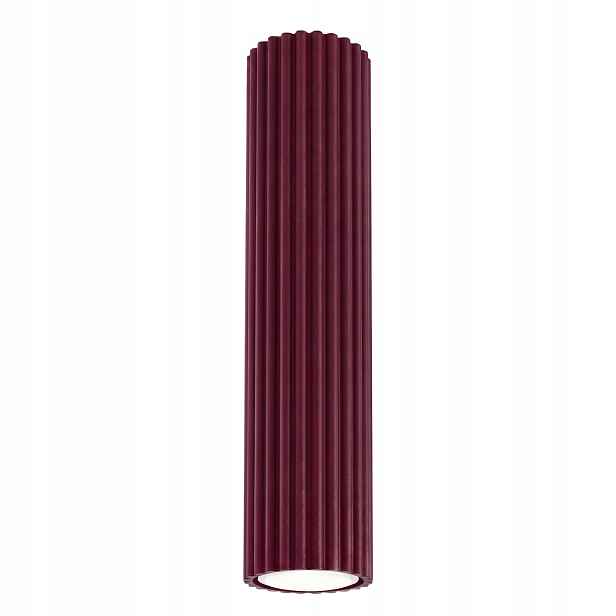 Sollux Lighting stropní spot karbon burgundský 30 cm 1xGU10 10W