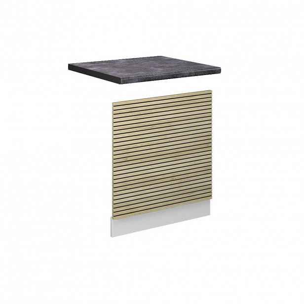 Vicco PŘEDNÍ PANEL Fame-Line Dubový panel 60 cm , PD Antracit