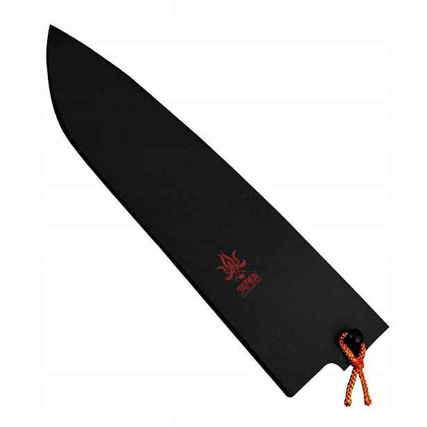 Dřevěný Saya Kanetsune chránič na nůž Santoku 18 cm