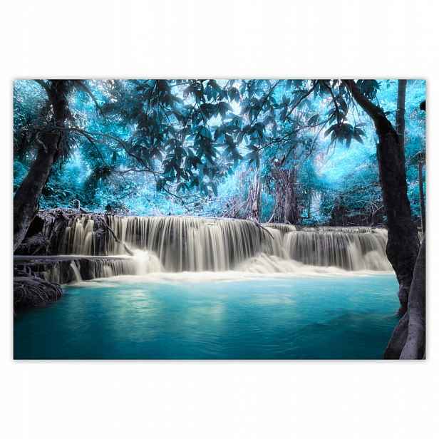 Fototapety flizelina 104x70 Modrý vodopád