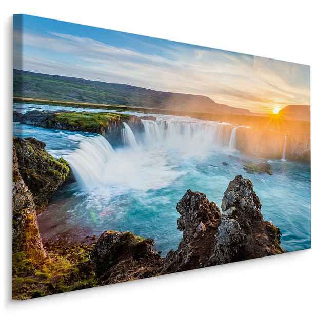 Plátno Vodopád Godafoss Na Islandu Varianta: 90x60