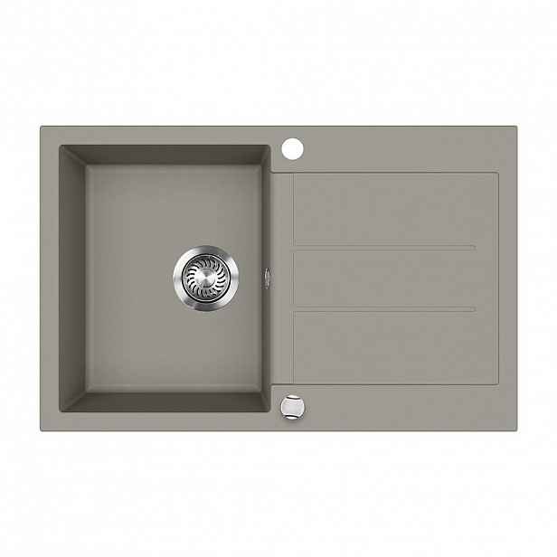Bergstroem UMYVADLO Kapstadt Beton 78 x 50 cm