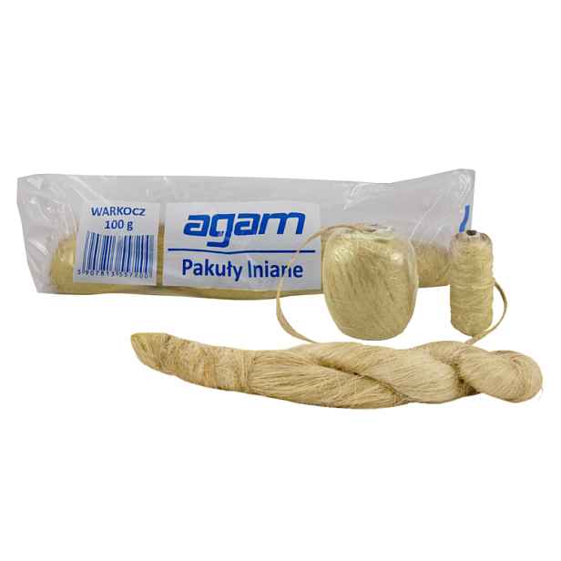 Instalatérský len Agam, 0,1 kg (konopí)