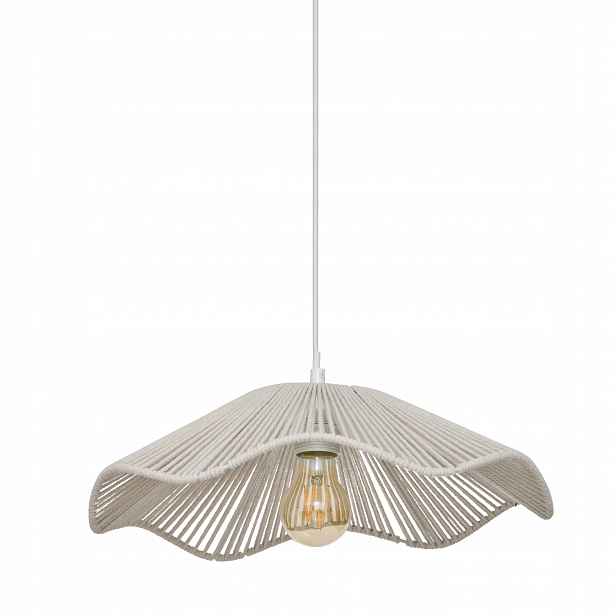 Závěsná Lampa Ø 38 CM Nerezová Ocel Závit E27 Délka Kabelu 90 CM
