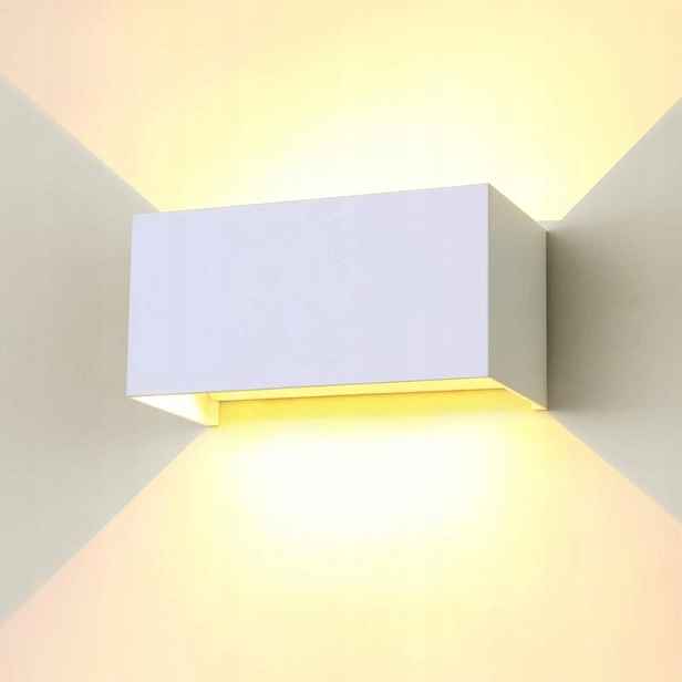24W Led nástěnná fasádní lampa Venkovní zahradní svítidlo Nahoru Dolů IP65