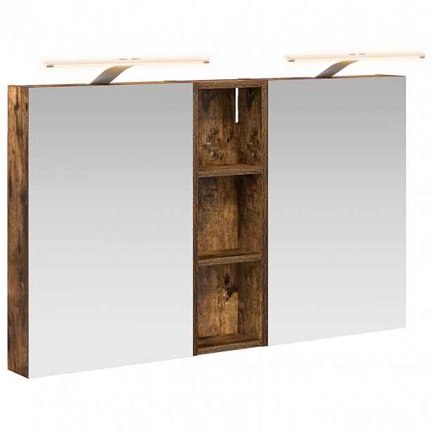vidaXL Sada koupelnových skříněk 3 ks 100 x 10,5 x 60,5 cm