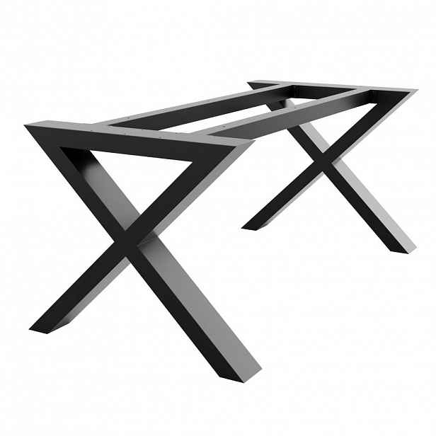 Metalo Pro KOVOVÉ NOHY KE STOLU Belaga Extreme černá 160/80/72 cm