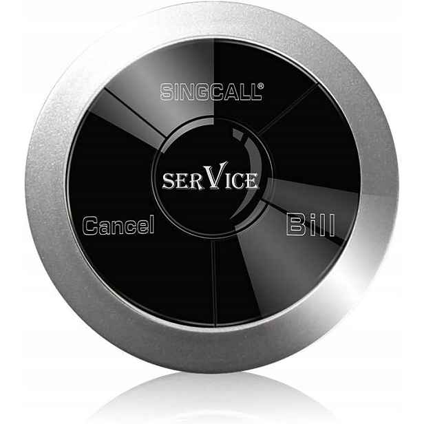 Singcall APE330 Systém vyvolávání restaurací 3-tlačítkový Pager SC-R10