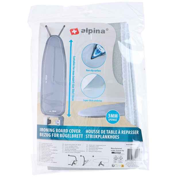 EDCO - Potah na žehlicí prkno ALPINA 120 x 38cm ALPINA