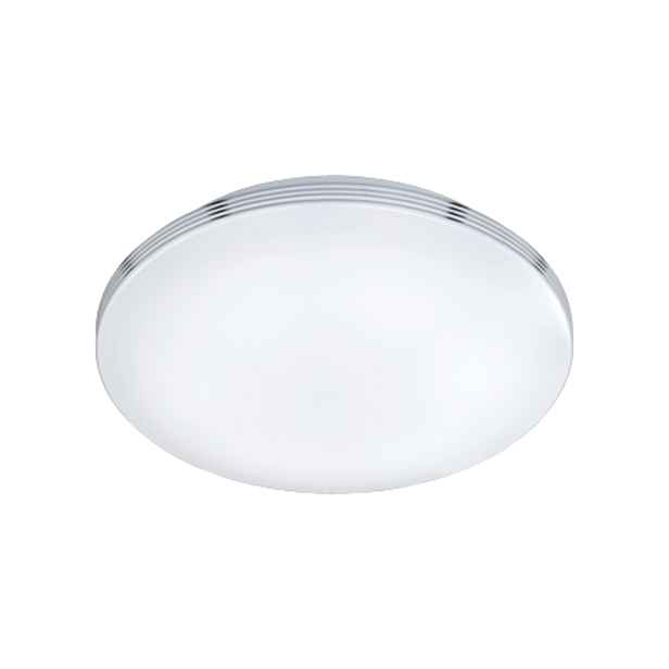 Stropní Svítidlo Led koupelnový Apart Trio stříbrný IP44 24W 3000K 2100lm