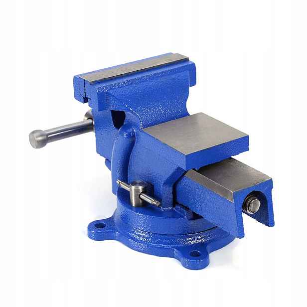 Zámečnický Svěrák S Otočnou Základnou A Integrovanou Kovadlinkou 110 mm