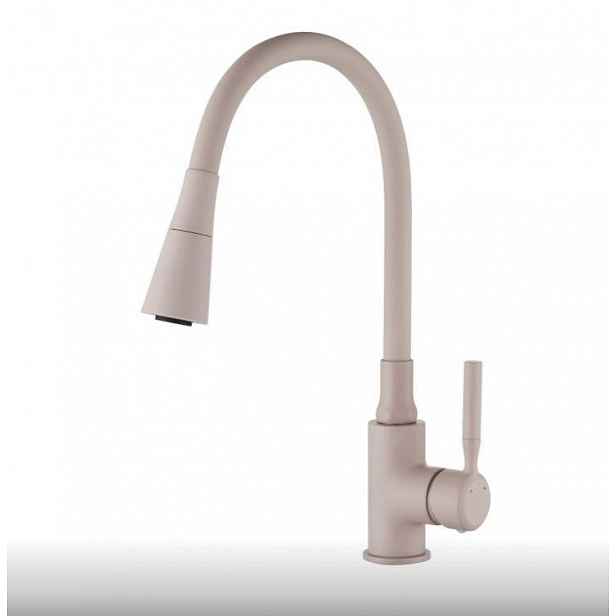 INVENA - Dřezová baterie HULA PLUS béžová BZ-85-P03-L