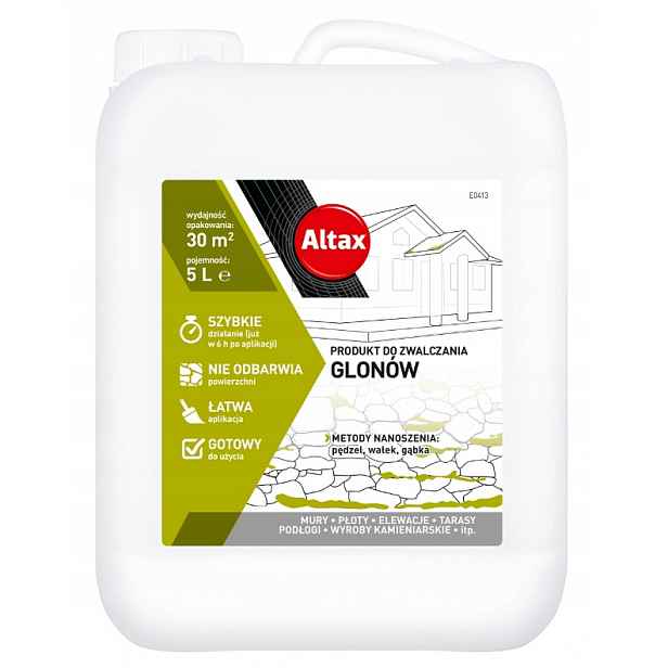 Přípravek na hubení řas 5L Altax