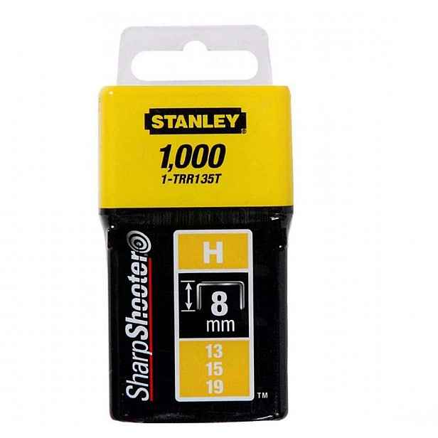 Stanley - Spony typu H, 8 mm, 1000 ks 1-TRR135T