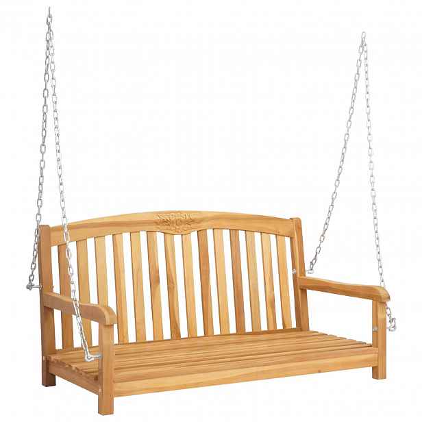 vidaXL Houpací lavička Rose 114 x 61 x 61,5 cm Pevné teakové dřevo