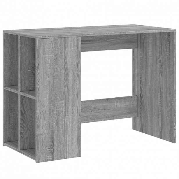 vidaXL Psací stůl šedý sonoma 102 x 50 x 75 cm kompozitní dřevo