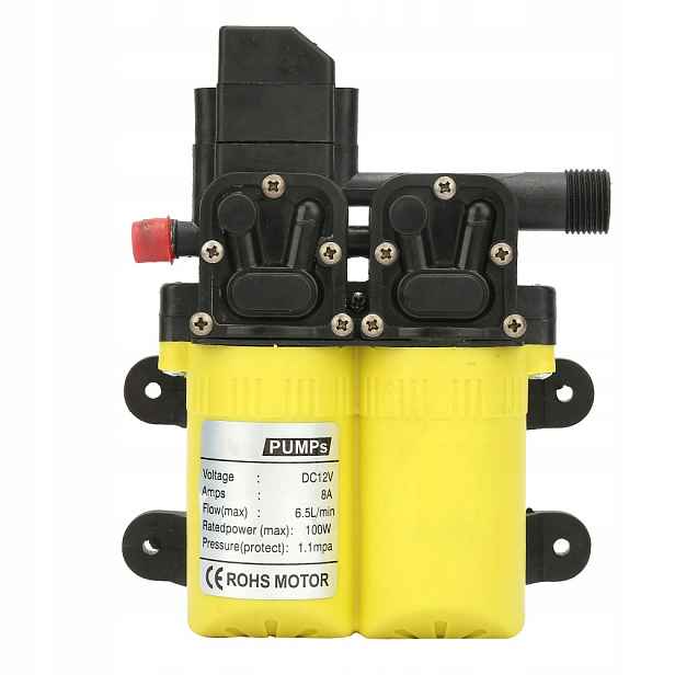 Elektrická samonasávací membránová vodní pumpa 12V 100W