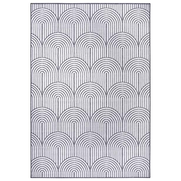 Kusový koberec Pangli 105851 Silver – na ven i na doma, 240x330, šedá, chodba / předsíň, Hanse Home