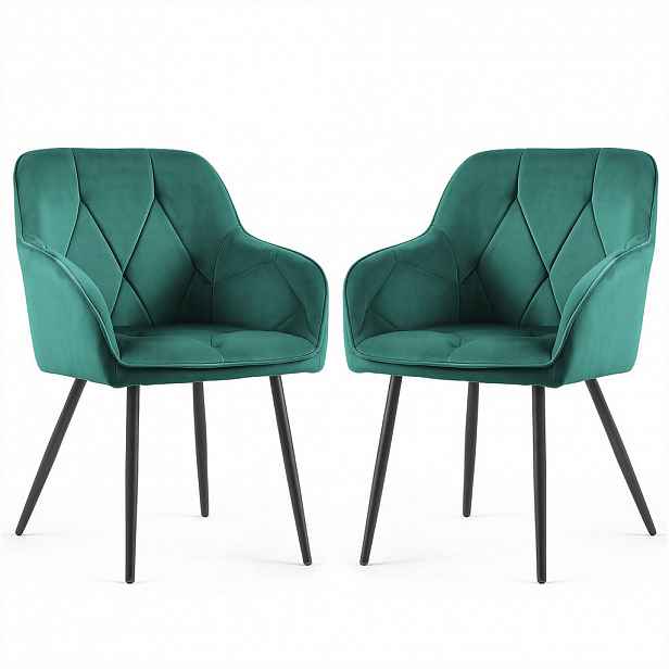 RAUMHIRSCH FURNITURE ČALOUNĚNÁ ŽIDLE, sada 2 ks, kovové nohy, béžová 54,5/82,5/58