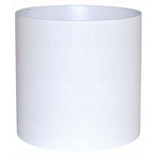 Stínidlo na stojací lampu Závěsný válec 15/15 cm E27 Bílý Studený Mirano