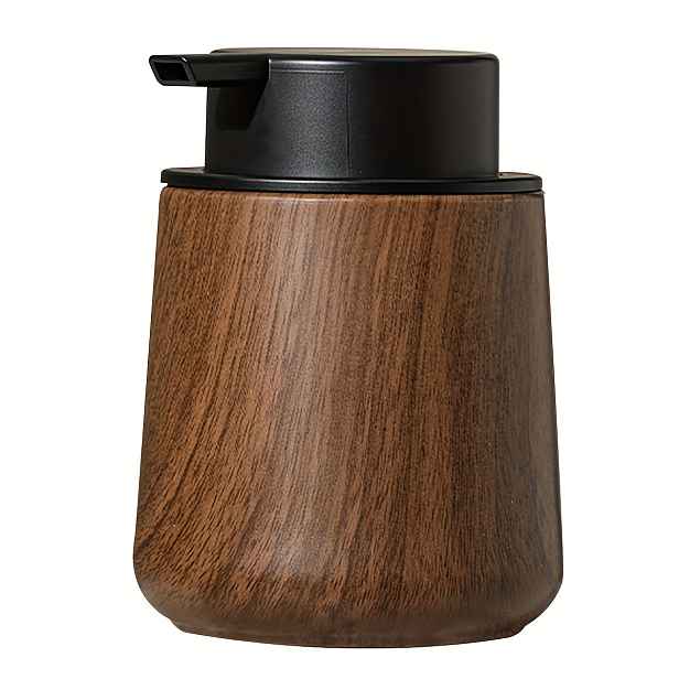 TEMU Pěnový dávkovač mýdla 250ml, Koupelnové potřeby, Dávkovač mýdla do kuchyně, Elegantní láhev, Plastový dávkovač, Odolná konstrukce, Doplnitelná