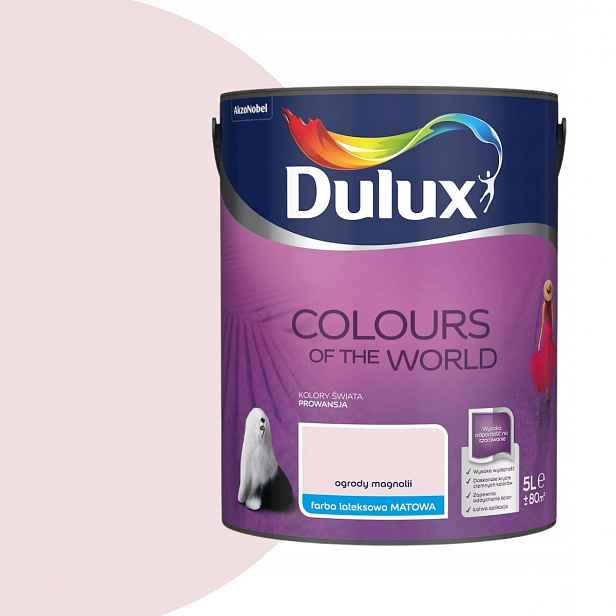 Dulux Barva Barvy světa 5L Zahrady Magnolie
