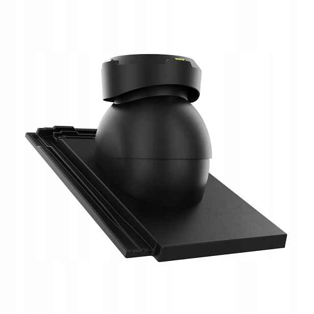 Krbový kanalizační ventilátor fi110 Wienerberger Orea 9 Černý