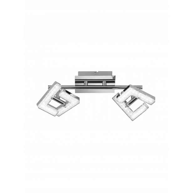 Stropní reflektory Wofi 800076 stříbrné Led