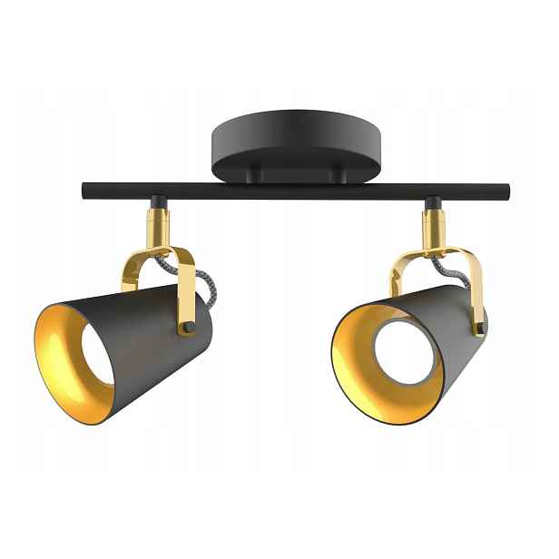 Závěsné stropní svítidlo Neo Gold 2 nástěnná lampa na kloubech