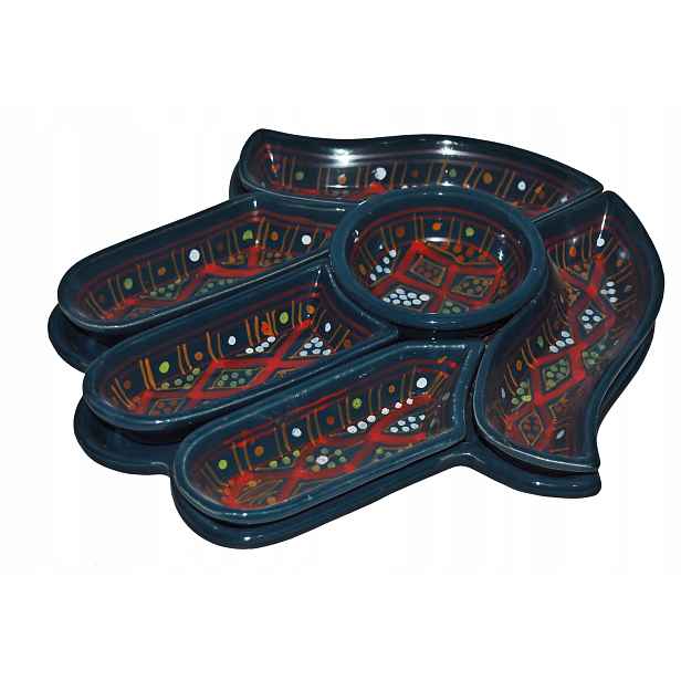 Meze Set pro Mezze Meze Fatima Maroko Tunisko Hamsa