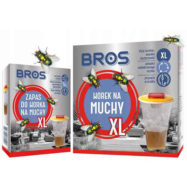 Sada Bros Sáček na mouchy XL Náhradní vak na mouchy XL