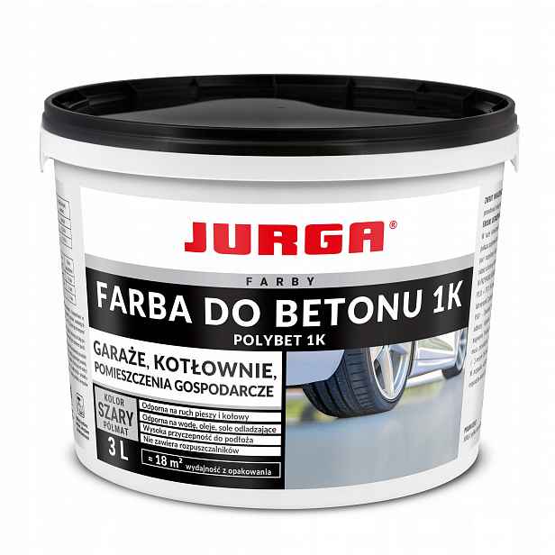 Barva na Betonu polyuretanovo-akrylová 3 l Jurga
