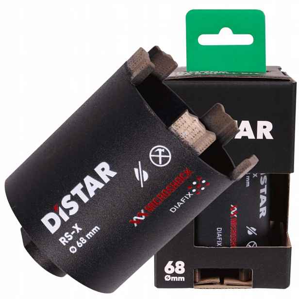 Korunkový Vrták Vrták Rs-x 068x70-5xM16 Distar 11133053029