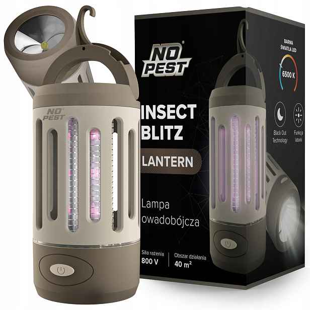Lampa proti komárům, molům, muchám, vosám No-Pest 0,5 kg