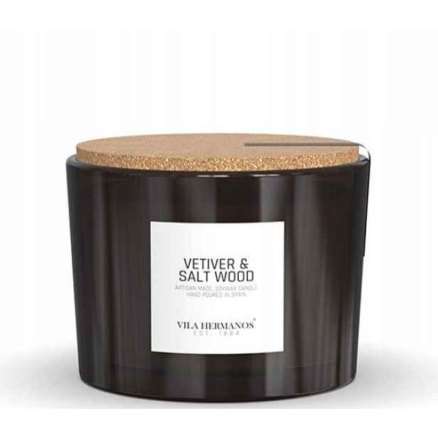 Vetiver & Salt Wood Vila Hermanos vonná svíčka 350 g série Apothecary