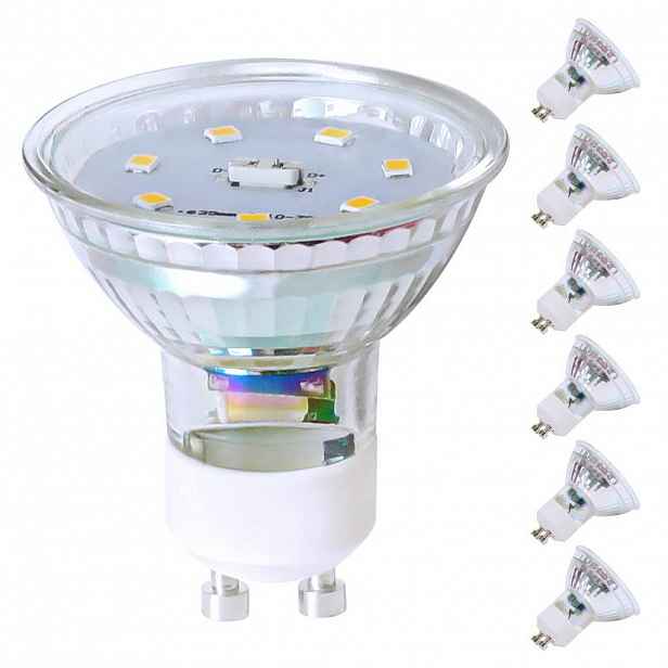 Nettlife LED žárovky GU10 5W (sada 6 ks)