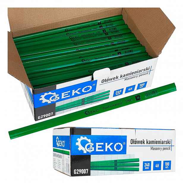 Kamenická Tužka 240 MM 4H 100 Ks Výstavní Krabička