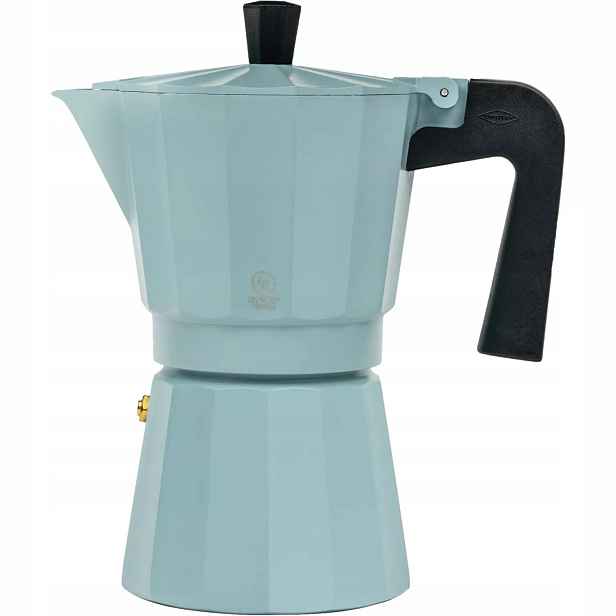 Leopold Vienna Moshi Moka konvička, hliník, mint, pro 6 šálků, výška: 210