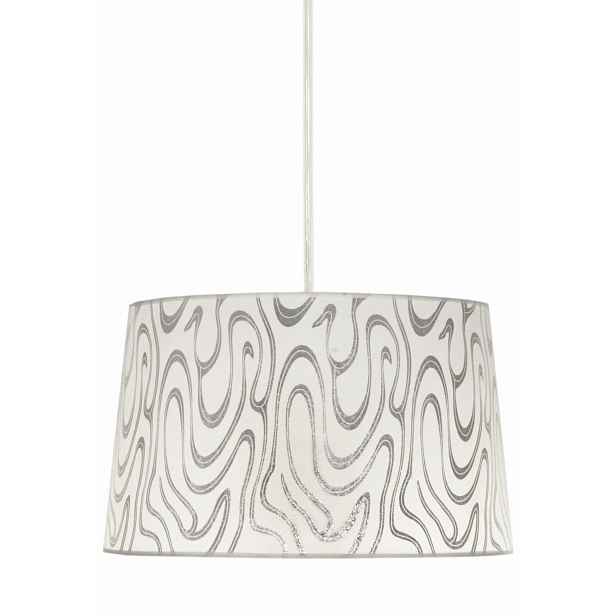 Závěsná lampa lustr Candellux Tiger stříbrná